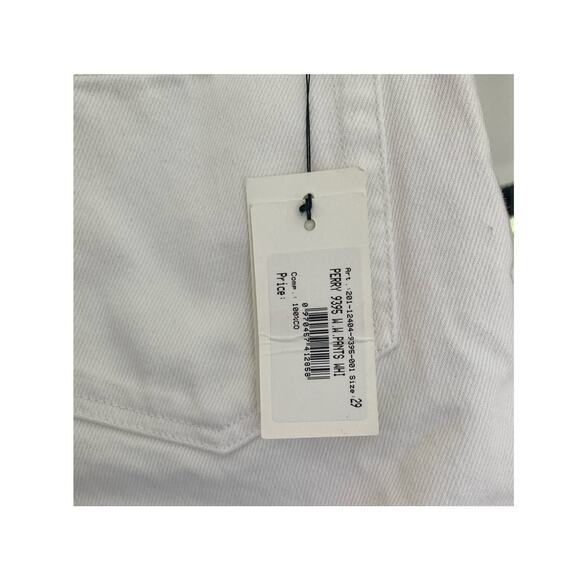 Dries Van Noten White Denim Jeans Straight Ankle Perry ~ Sz 29 NWT - Picture 4 of 6